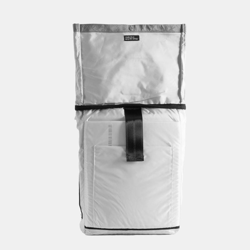 Rucksack Rolltop – Weiße Rolle