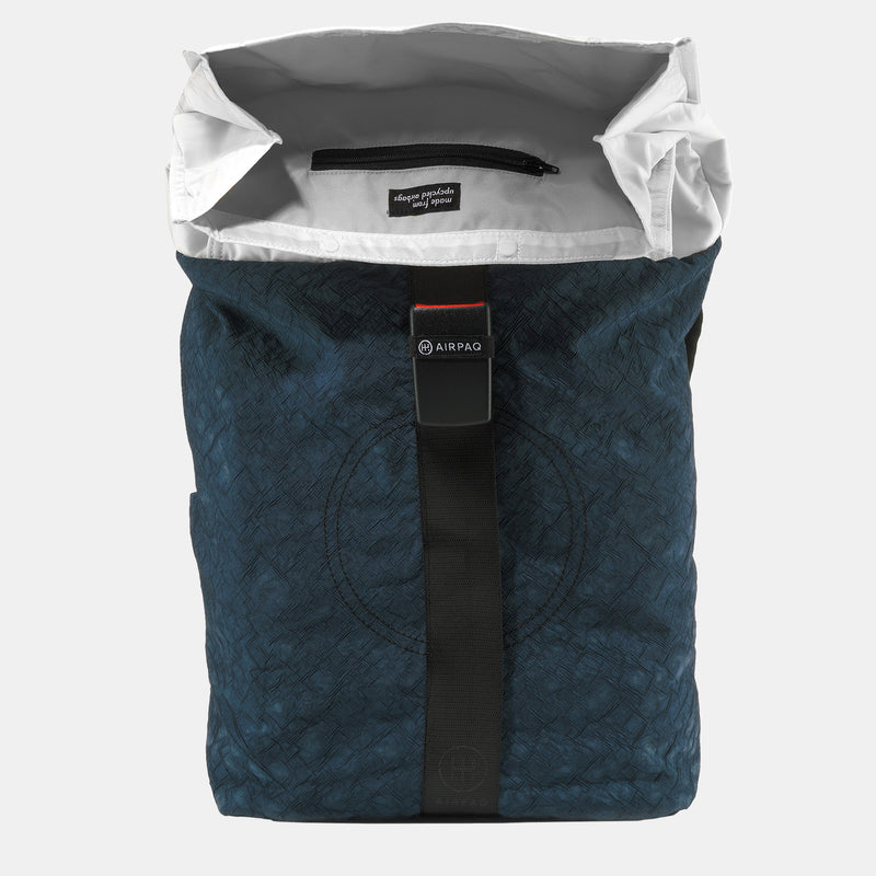 Rucksack Rolltop – Weiße Rolle